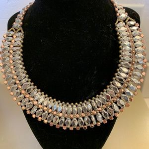 Anthropologie Nakamol Double Row Beaded Collar